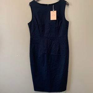 Pearl by Lela Rose Sz12 Navy Dress